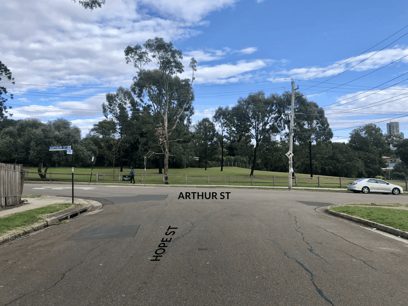 Turn left or right from Arthur Street into Hope Street | APX Parramatta | hotel parking instruction