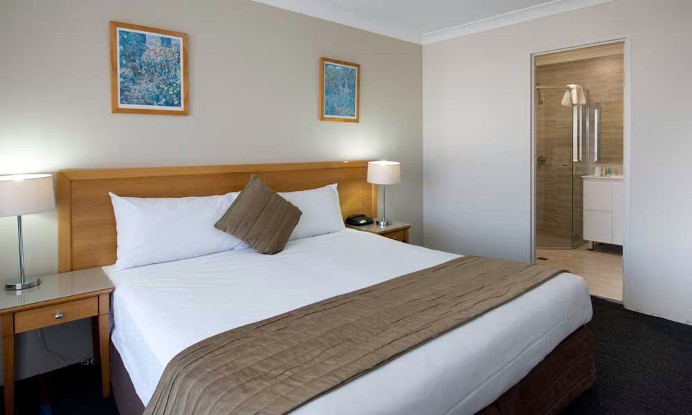 APX Hotels Apartments Parramatta has an affordable standard bedroom accommodation in Parramatta CBD Australia