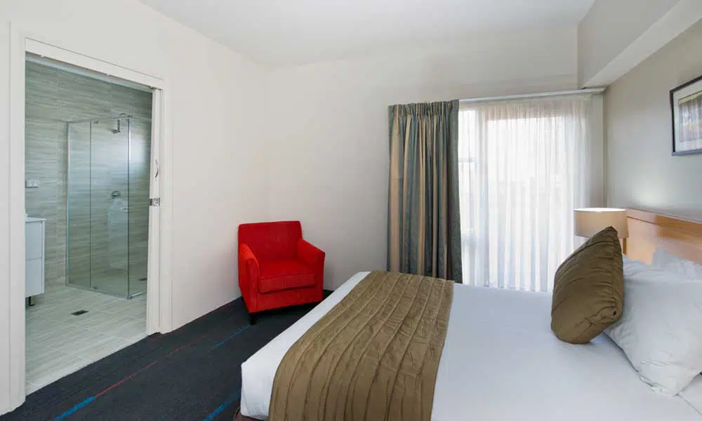 APX Hotels Apartments Parramatta one bedroom bathroom accommodation in Parramatta CBD Australia