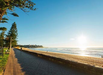 Manly Beach is one of the nearest attactions in APX Hotels Apartments World Square and Darling Harbour Sydney Australia