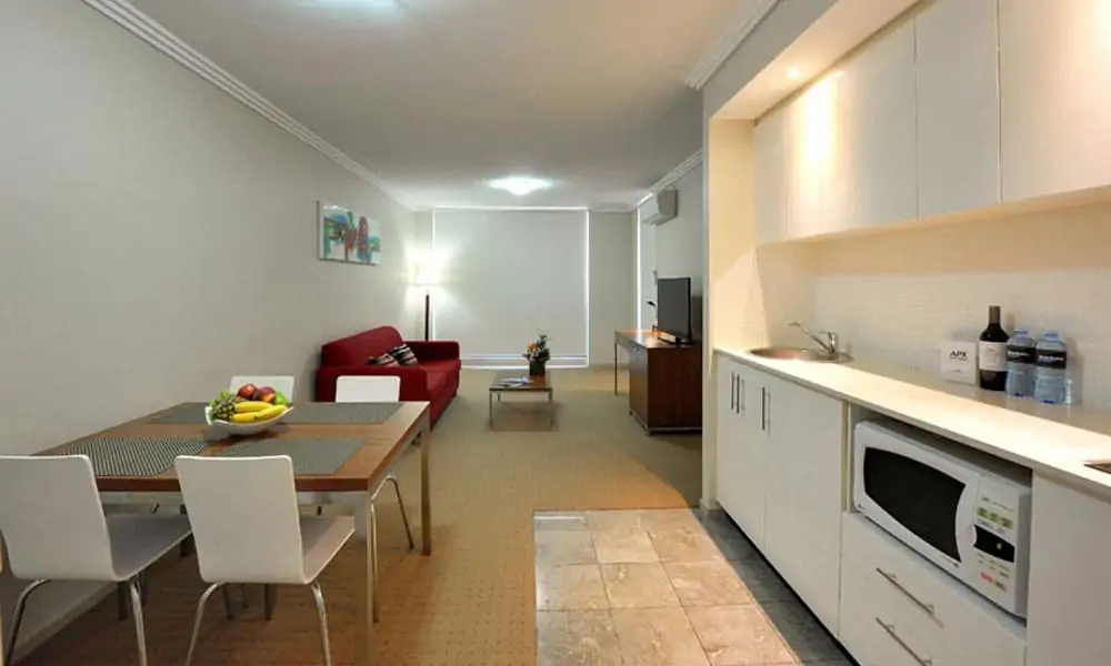 APX Darling Harbour spacious one bedroom apartment accommodation in Sydney Australia