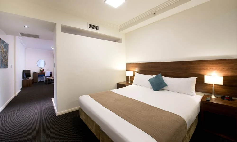APX Hotels Apartments clean and comfortable executive studio bedroom apartments in World Square Sydney Australia