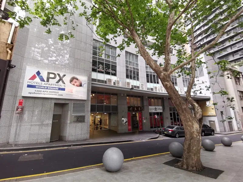 APX Hotels apartments affordable and relaxed accommodation for guests at apx world square Sydney Australia