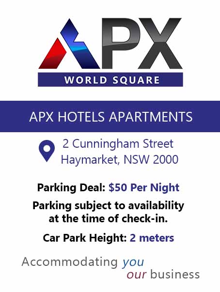 Parking Rates | APX World Square | Sydney, Australia