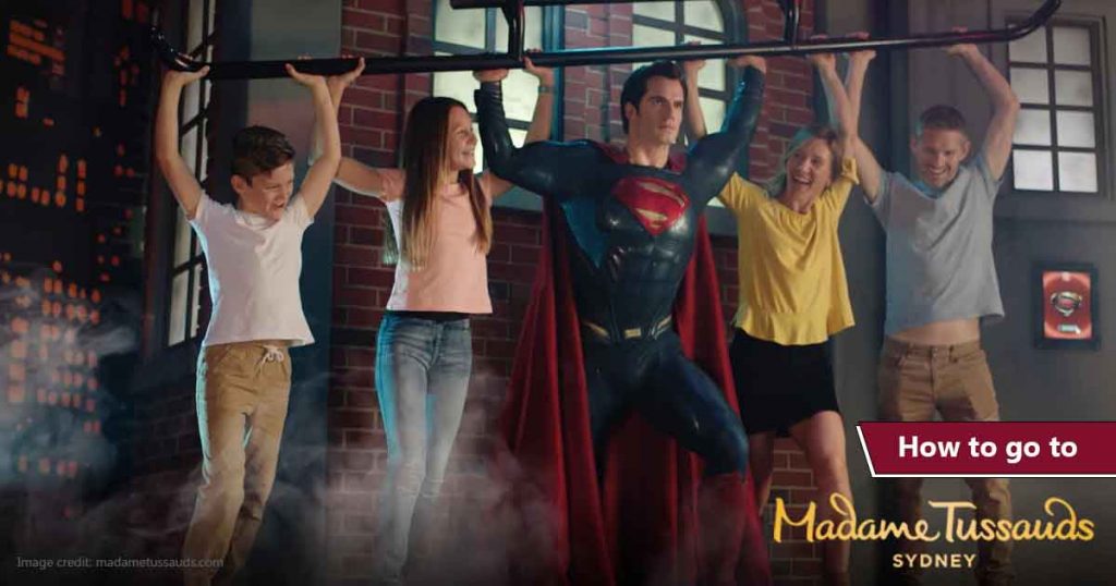 Feature image | How to go to Madame Tussauds Sydney CBD Australia | near APX Hotels Apartments