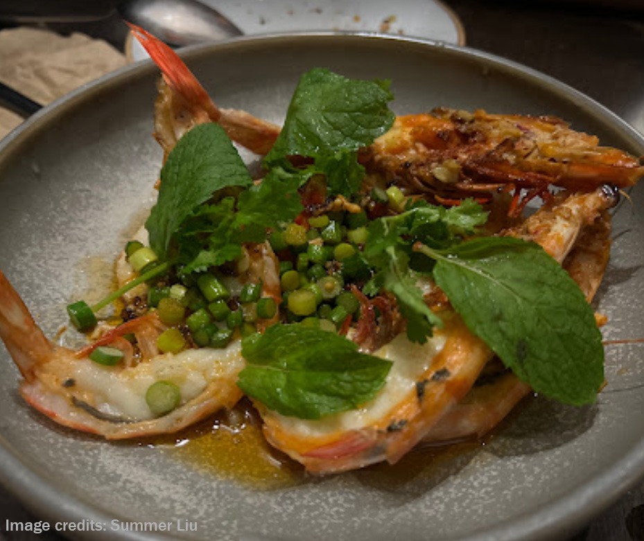 Vietnamese shrimp dish | Hello Auntie Sydney Australia | near APX Darling Harbour