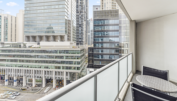 City View Balcony | Sydney apartments | APX World Square Australia