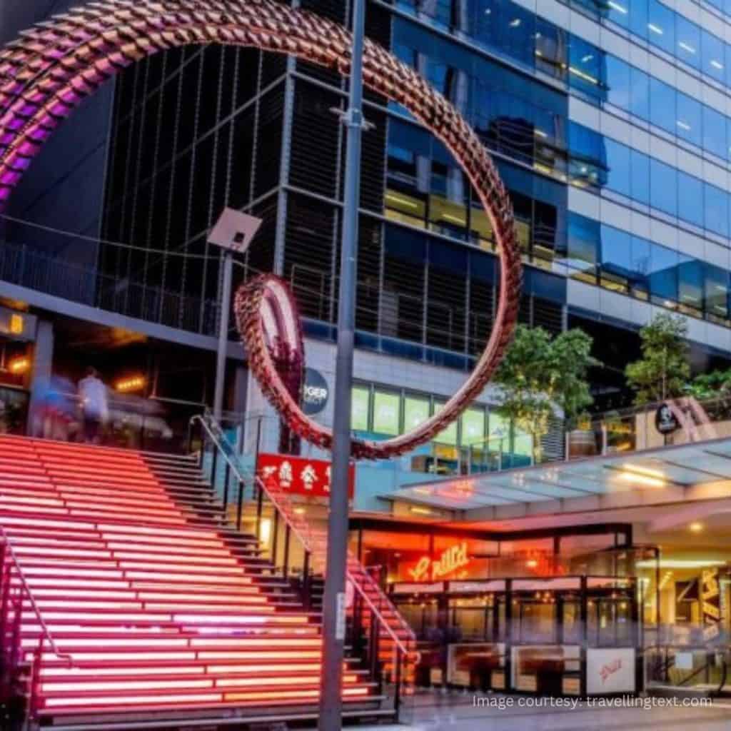 Sydney world square shopping precinct