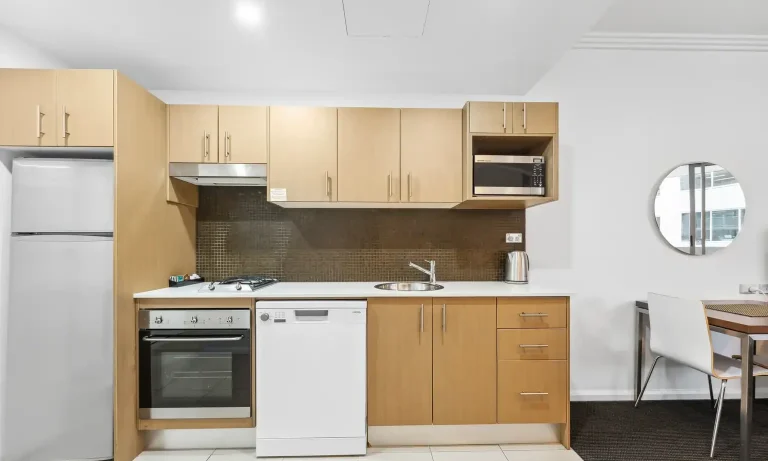 Kitchen Executive twin studio | APX Hotels Apartments Sydney Australia