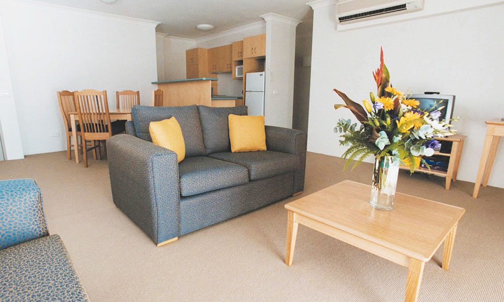 Lounge & Dining | Standard 2 Bedroom Apartment | APX Parramatta | NSW, Australia