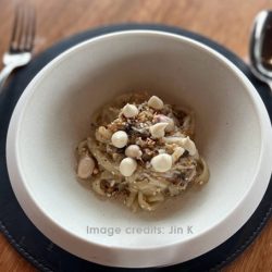 pasta image by Jin K | Quay Sydney Australia | near APX World Square | near APX Darling Harbour